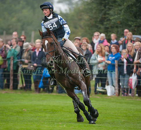 Sophie Jenman (GBR) riding Geronimo competing in the Cross Country Phase