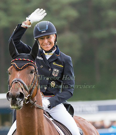 Ingrid Klimke of Germany riding Horseware Hale-Bob