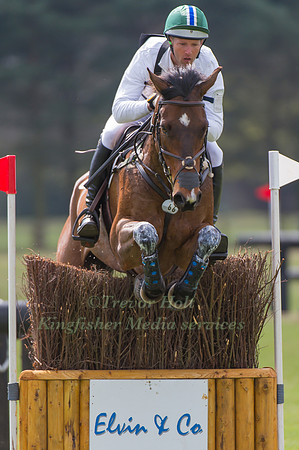 Clark Montgomery riding Loughan Glen