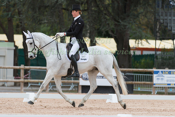 Lucy Jackson of New Zealand riding Mercury Bay