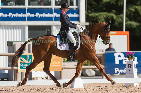 Sara Bullimore of Great Britain riding Lilly Corinne