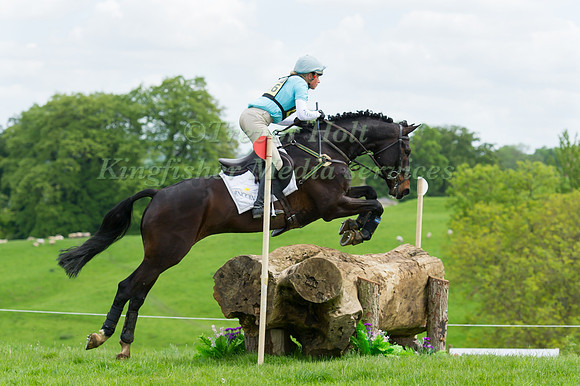 Izzy Taylor riding Cooley Top Cat
