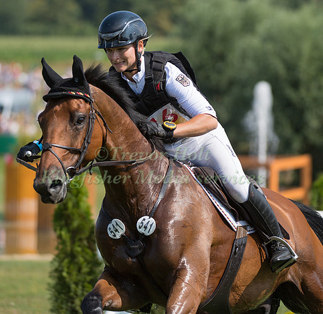 JULIA KRAJEWSKI (GER) AND  SAMOURAI DU THOT