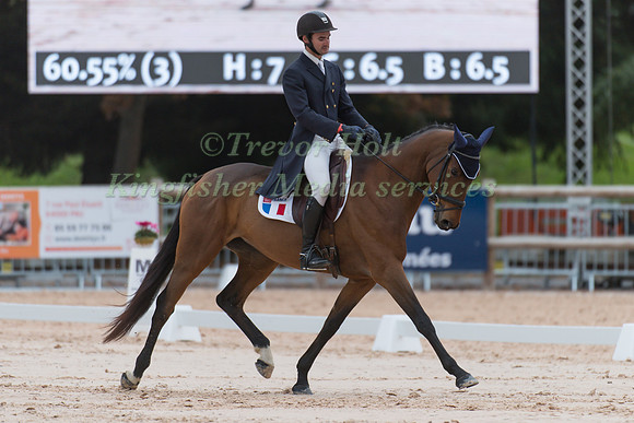 Benjamin Massie of France riding  Ulyssia De Bergon