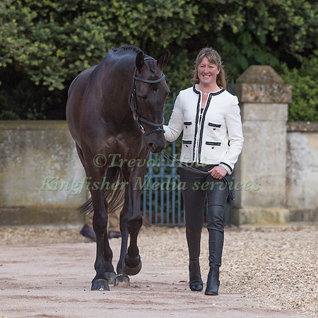 Nicola Wilson (GBR) and  Bulana