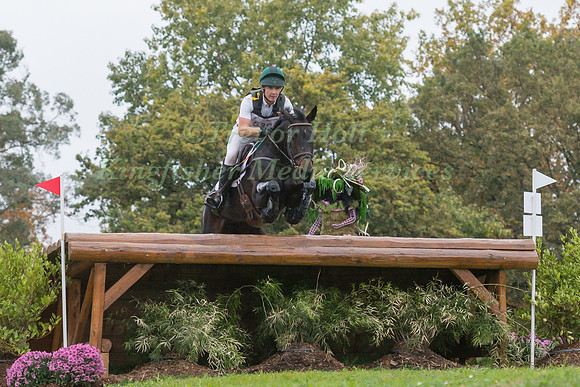 PADRAIG  MCCARTHY AND FALLULAH TAKING PART IN THE CROSS COUNTRY