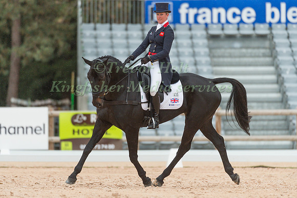 Nicola Wilson (GBR) riding Annie Clover
