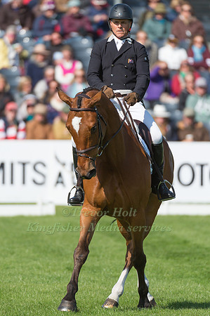 Blyth Tait (NZL) riding Bear Necessity V in the Dressage phase  of  the 2017 Mitsubishi Motors  Badminton Horse Trials