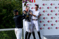 Oliver Townend , Thomas Carlile and Elizabeth Power