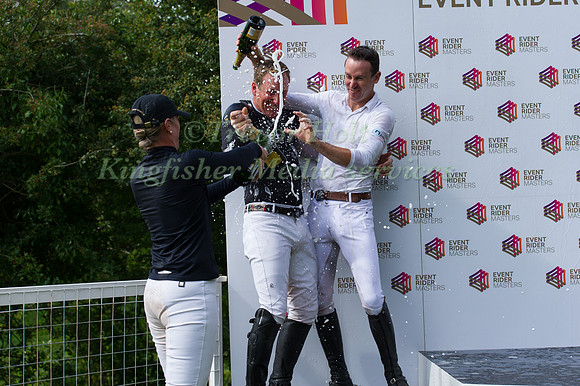 Oliver Townend , Thomas Carlile and Elizabeth Power