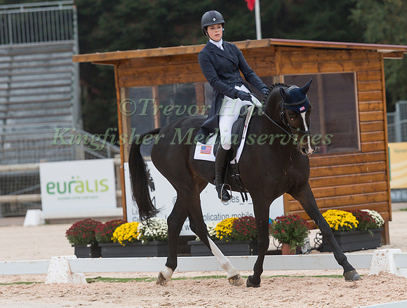 HALLIE COON (USA) AND CELIEN