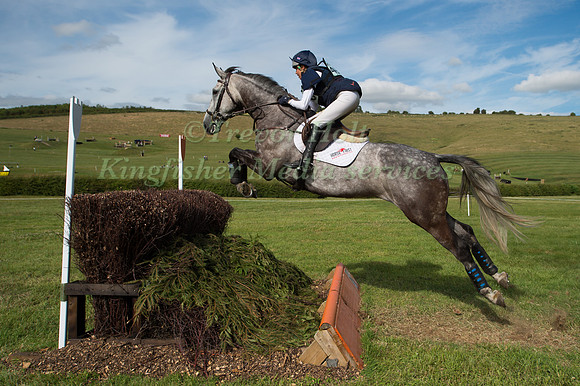 LOUISE HARWOOD  RIDING  BALLADEER MILLER MAN