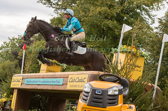 IZZY TAYLOR (GBR) RIDING BE TOUCHABLE