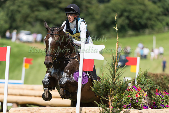 KATIE BARBER (GBR) RIDING WOODFIELD RIA