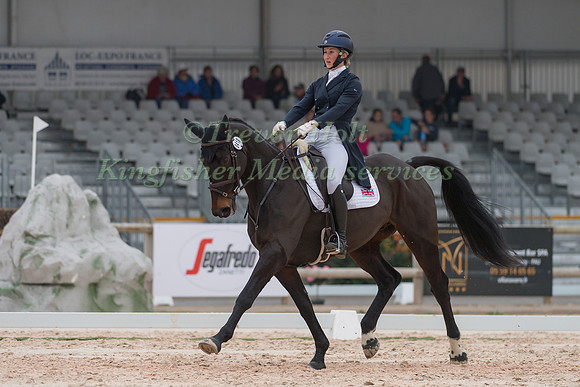 SIAN COLEMAN (GBR) AND KILROE HERO