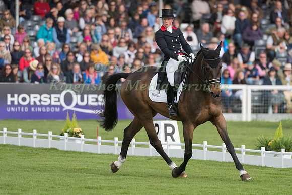 ROSALIND CANTER  (GBR) RIDING  ALLSTAR B