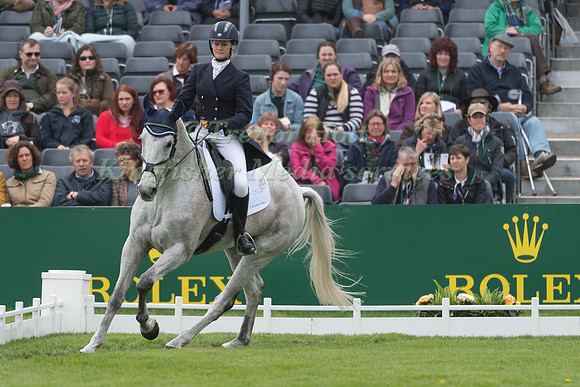 ASHLEY EDMOND  (GBR) RIDING  TRIPLE CHANCE