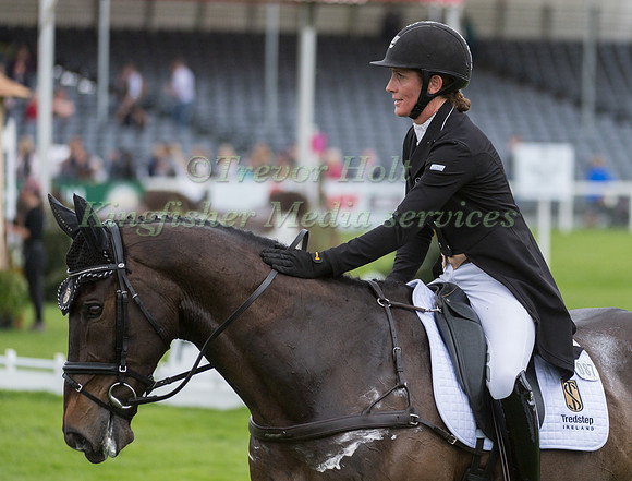 CAROLINE POWELL (NZL) RIDING  ON THE BRASH