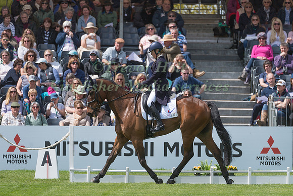 KATE HONEY  (GBR) RIDING  FERNHILL NOW OR NEVER