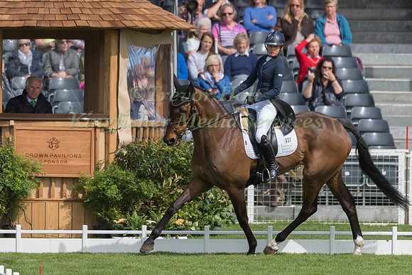 IMOGEN GLOAG  (GBR) RIDING  BRENDONHILL DOUBLET