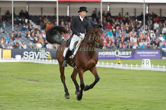 YOSHIAKI OIWA (JPN) RIDING  THE DUKE OF CAVAN