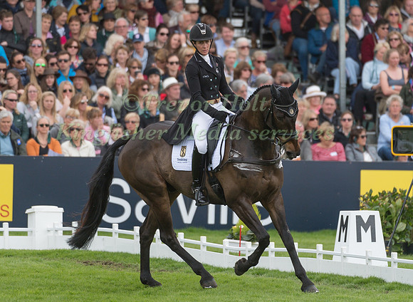 CAROLINE POWELL (NZL) RIDING  ON THE BRASH