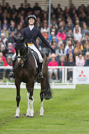 BECKY WOOLVEN  (GBR) RIDING  CHARLTON DOWN RIVERDANCE