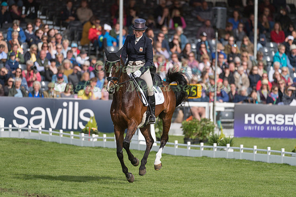 FLORA HARRIS  (GBR) RIDING  BAYANO