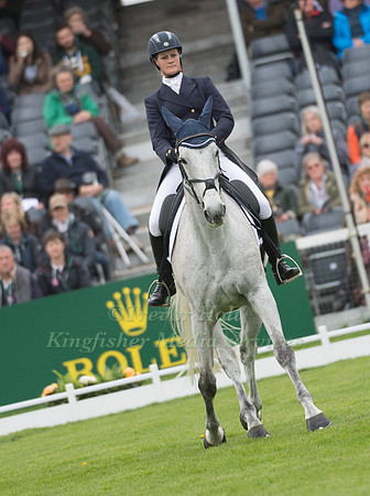 ASHLEY EDMOND  (GBR) RIDING  TRIPLE CHANCE
