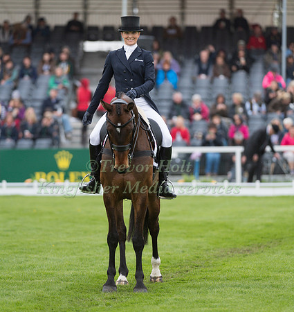 LISSA GREEN  (AUS) RIDING  HOLLYFIELD
