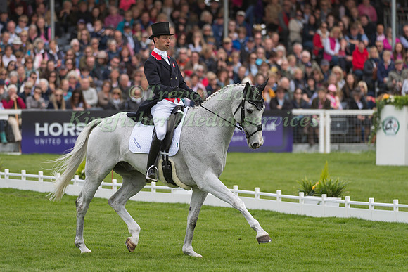 HARRY MEADE (GBR) RIDING  AWAY CRUISING