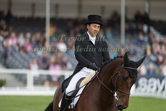 YOSHIAKI OIWA (JPN) RIDING  THE DUKE OF CAVAN