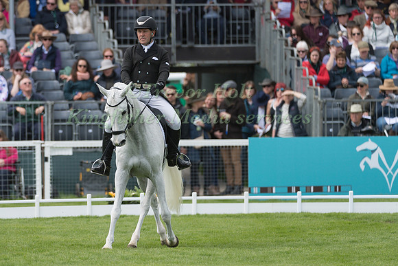 WARREN LAMPERD (AUS) RIDING  SILVIA