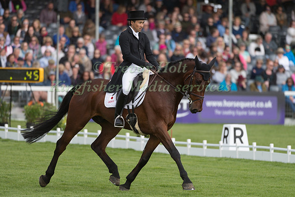 YOSHIAKI OIWA (JPN) RIDING  THE DUKE OF CAVAN