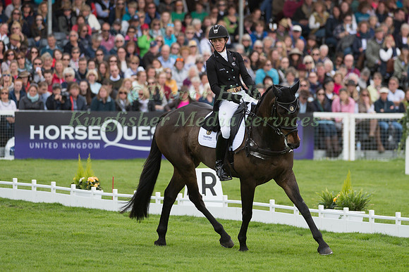 CAROLINE POWELL (NZL) RIDING  ON THE BRASH