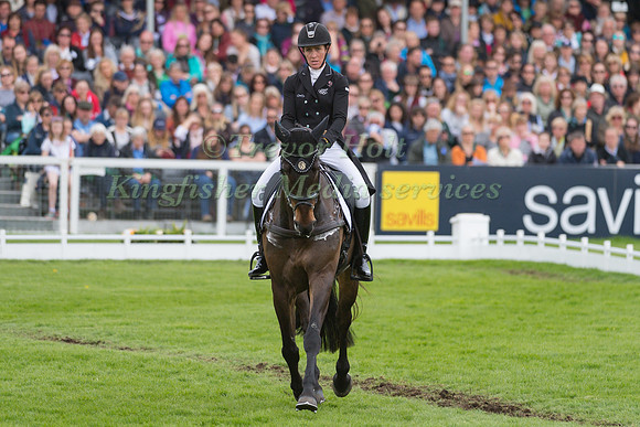 CAROLINE POWELL (NZL) RIDING  ON THE BRASH