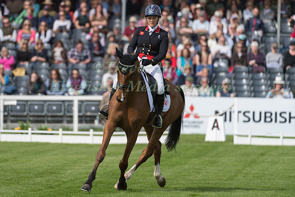 GEMMA TATTERSALL GBR) RIDING  PAMERO 4