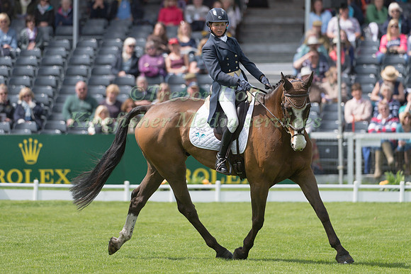 LOUISE HARWOOD  (GBR) RIDING  MR POTTS