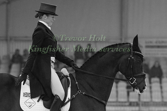 FLORA HARRIS (GBR) AND BAYANO