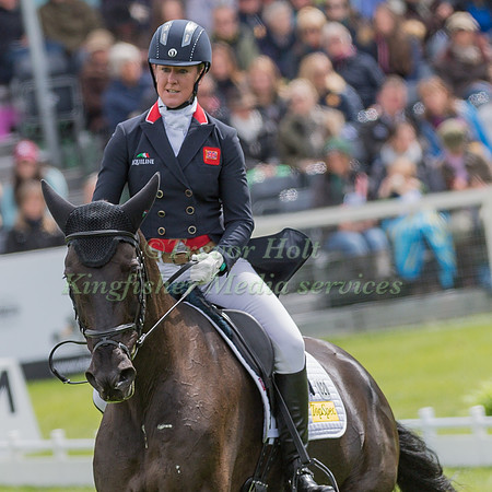 Nicola Wilson (GBR) and  Bulana