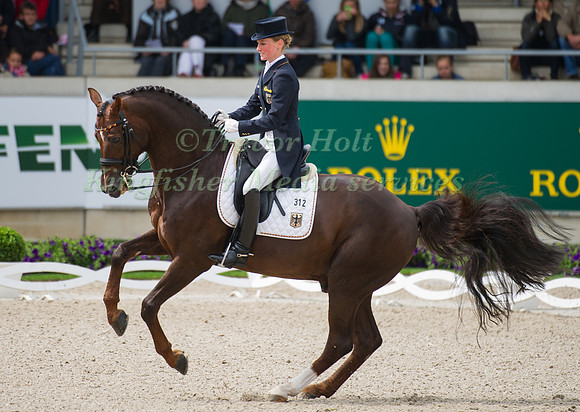 Helen Langehanenberg and Damon Hill NRW