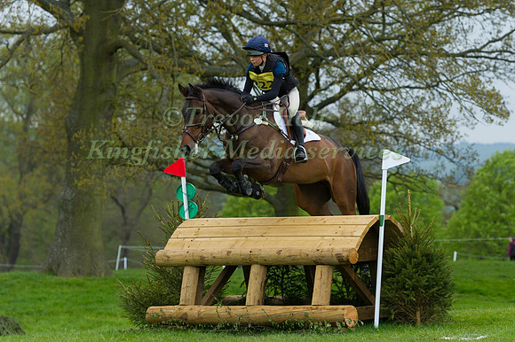 CHARLOTTE BACON  RIDING  COOLEY ENNO COMPETING IN THE CROSS COUNTRY PHASE OF THE  CIC ONE STAR COMPETITION AT THE  2017 DODSON AND HORRELL CHATSWORTH INTERNATIONAL HORSE TRIAL.