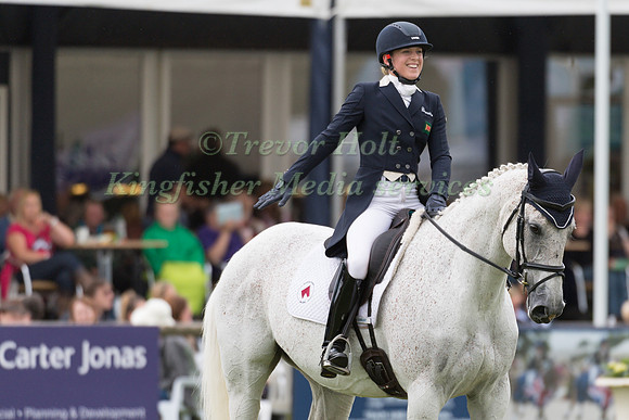 FRANKY REID-WARRILOW (GBR) AND WITH LOVE TAKING PART IN THE DRESSAGE PHASE OF THE  CCI THREE STAR COMPETITION AT THE 2017 EQUI-TREK BRAMHAM INTERNATIONAL HORSE TRIALS