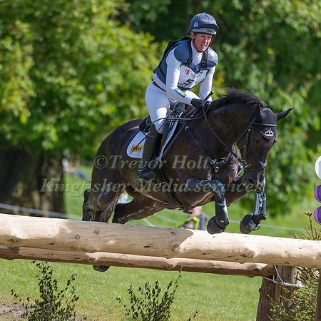 NICOLA WILSON (GBR) RIDING  BULANA COMPETING IN THE CROSS COUNTRY PHASE OF THE  EVENT RIDERS MASTERS COMPETITION AT THE  2017 DODSON AND HORRELL CHATSWORTH INTERNATIONAL HORSE TRIAL.