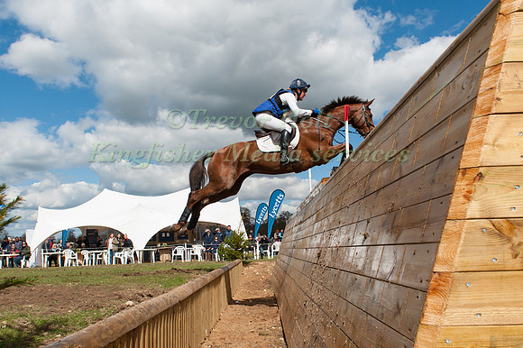 Kristina Cook  riding Billy The Red