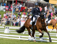 BEN HOBDAY (GBR) AND MULRYS ERROR TAKING PART IN THE DRESSAGE PHASE OF THE  CCI THREE STAR COMPETITION AT THE 2017 EQUI-TREK BRAMHAM INTERNATIONAL HORSE TRIALS