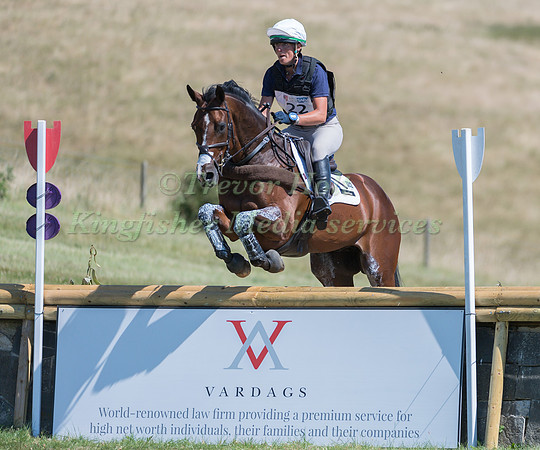 FLORA HARRIS (GBR) AND BAYANO