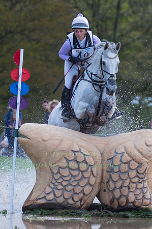 GEMMA TATTERSALL (GBR) RIDING  QUICKLOOK V COMPETING IN THE CROSS COUNTRY PHASE OF THE  EVENT RIDERS MASTERS COMPETITION AT THE  2017 DODSON AND HORRELL CHATSWORTH INTERNATIONAL HORSE TRIAL.