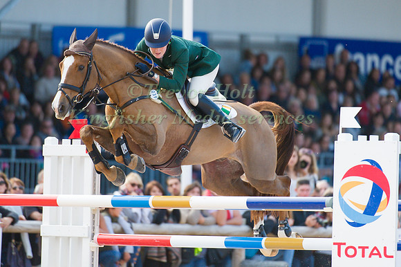 Clare Abbott of Ireland riding Euro Prince