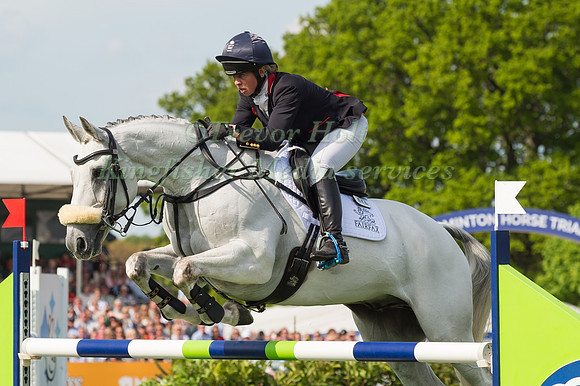 Kitty King (GBR) and Vendredi Biats Taking part in the Jumping P